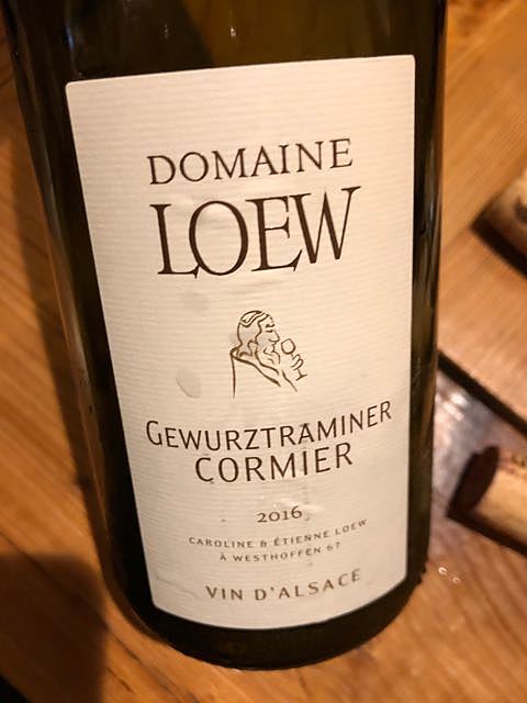 Dom. Loew Gewürztraminer Cormier