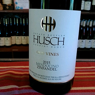 Husch Old Vines Zinfandel(ハッシュ オールド・ヴァイン ジンファンデル)