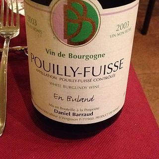 Daniel Barraud Pouilly Fuissé En Buland