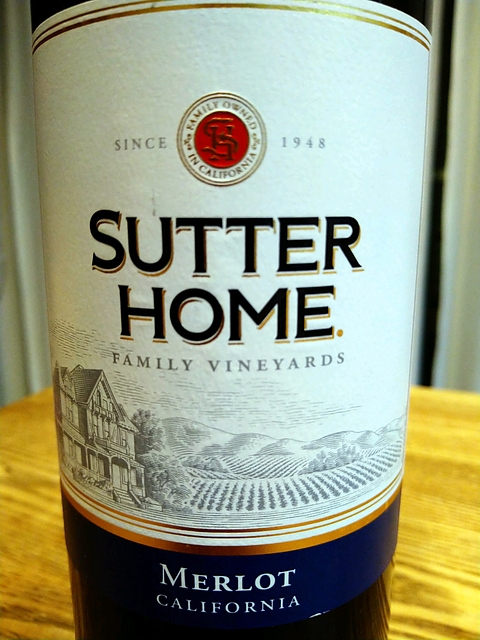 Sutter Home Merlot(サター・ホーム メルロー)