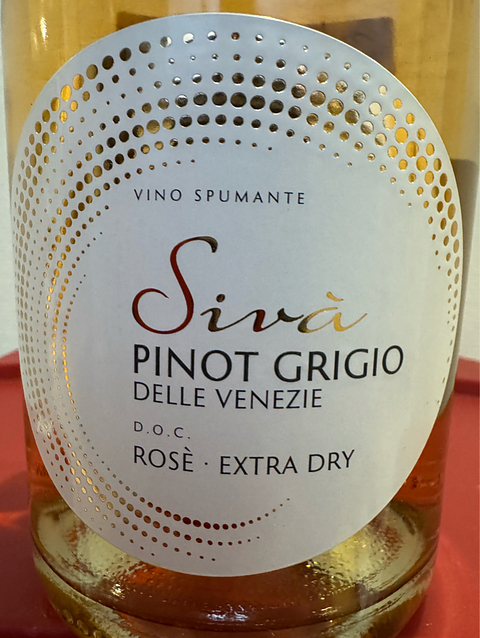 Sivá Pinot Grigio delle Venezia Spumante Rosè Extra Dry(シヴァ ピノ・グリージョ スプマンテ ロゼ エクストラ・ドライ)