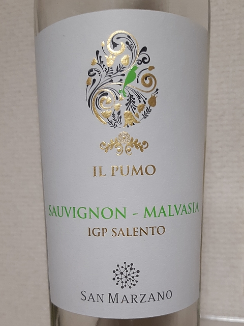 San Marzano Il Pumo Sauvignon Malvasia(サン・マルツァーノ イル・プーモ ソーヴィニヨン マルヴァージア)