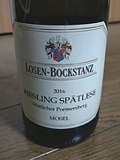 Losen Bockstanz Riesling Spätlese(2016)