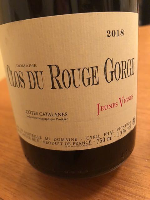 Dom. Clos du Rouge Gorge Jeunes Vignes