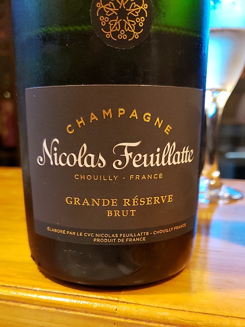 Nicolas Feuillatte Grande Réserve Brut(ニコラ・フィアット グラン・レゼルヴ ブリュット)