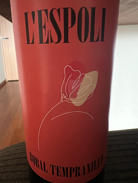 L'Espoli Bobal Tempranillo(レスポリ ボバル テンプラニーリョ)