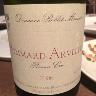 Dom. Roblet Monnot Pommard Arvelet 1er Cru