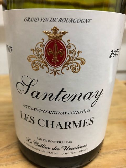 Cellier des Ursulines Santenay Les Charmes