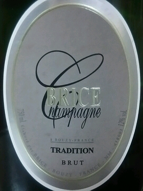 Champagne Brice Brut Tradition(シャンパーニュ・ブリス ブリュット トラディション)