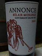 Annonce Bélair Monange