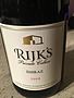 Rijk's Private Cellar Shiraz(2008)