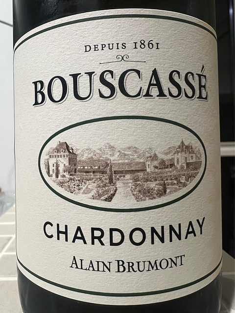 Alain Brumont Bouscassé Chardonnay(アラン・ブリュモン ブースカッセ シャルドネ)