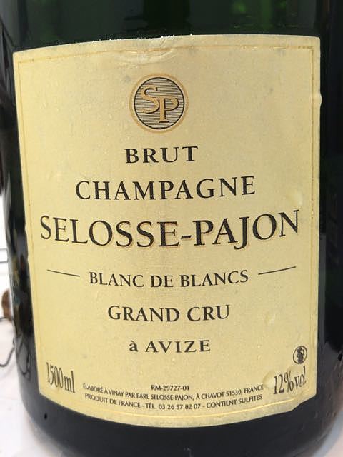 Selosse Pajon Blanc de Blancs Grand Cru Avize Brut