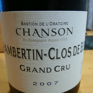 Chanson Chambertin Clos de Bèze Grand Cru