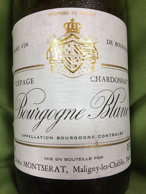 Charles Montsérat Bourgogne Blanc(シャルル・モンセラ ブルゴーニュ ブラン)