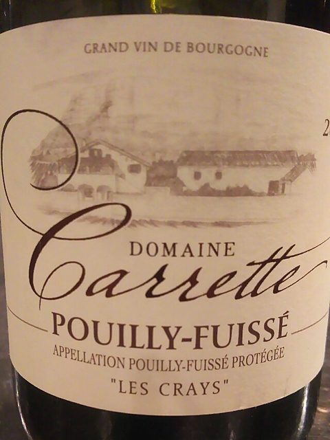 Dom. Carrette Pouilly Fuissé Les Crays