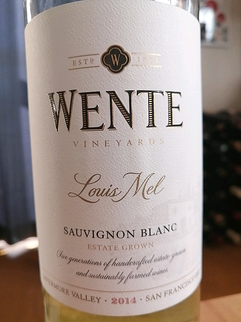 Wente Louis Mel Sauvignon Blanc(ウェンテ ルイス・メル ソーヴィニヨン・ブラン)