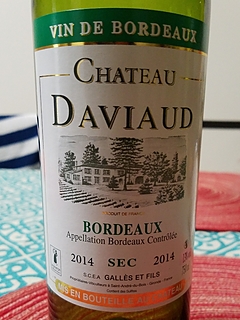 Ch. Daviaud Bordeaux Blanc Sec(シャトー・ダヴィオー ボルドー・ブラン セック)