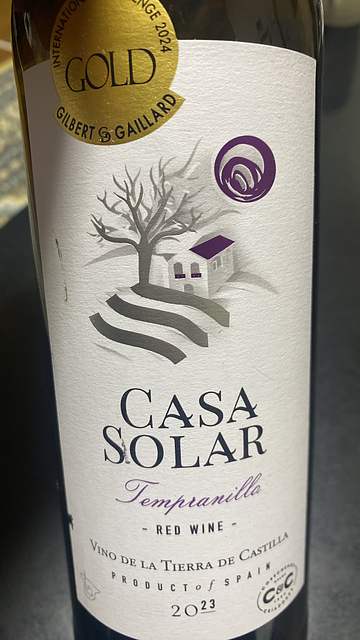 Casa Solar Tempranillo(カサ・ソラール テンプラニーリョ)