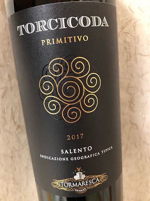 Tormaresca Torcicoda Primitivo(トルマレスカ トルチコーダ プリミティーヴォ)