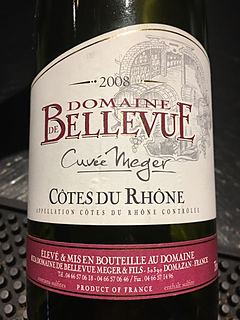 Dom. de Bellevue Côtes du Rhône Cuvée Meger Rouge(ドメーヌ・ド・ベルヴュー コート・デュ・ローヌ キュヴェ・ムジェ ルージュ)