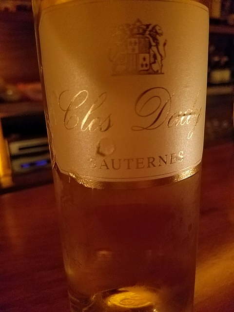 Clos Dady Sauternes