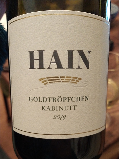 Hain Goldtröpfchen Riesling Kabinett(ハイン ゴールドトロップヒェン リースリング カビネット)