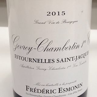 Frédéric Esmonin Gevrey Chambertin 1er Cru Estournelles Saint Jacques