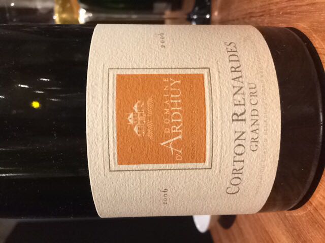 Dom. d'Ardhuy Corton Renardes Grand Cru(ドメーヌ・ダルデュイ