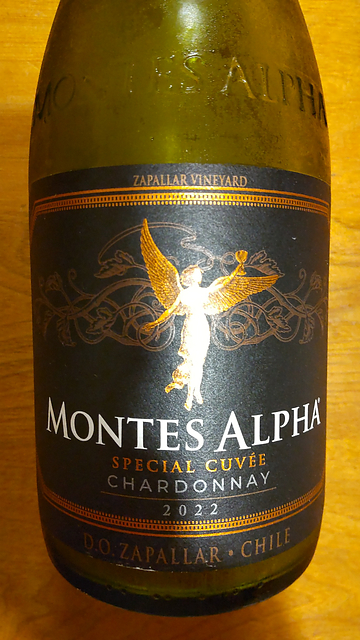 Montes Alpha Special Cuvée Chardonnay(モンテス・アルファ スペシャル・キュヴェ シャルドネ)