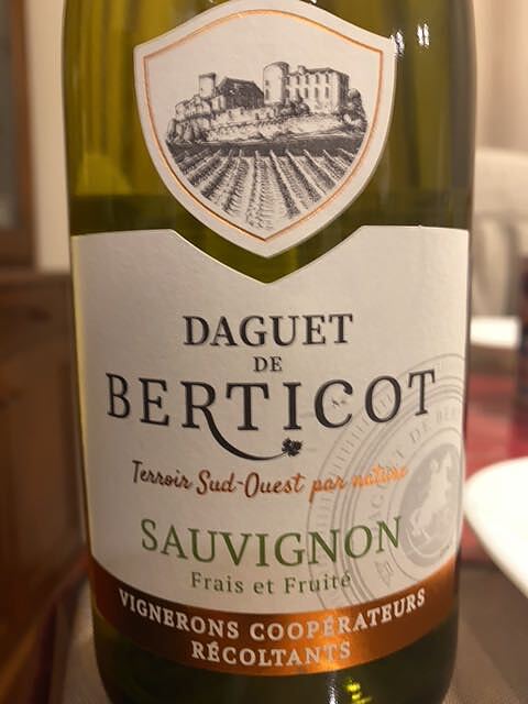 Daguet de Berticot Sauvignon(ダゲ・ド・ベルティコ ソーヴィニヨン)