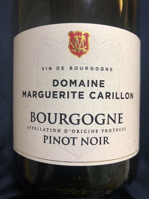 Dom. Marguerite Carillon Bourgogne Pinot Noir(ドメーヌ・マルグリット・カリヨン ブルゴーニュ ピノ・ノワール)