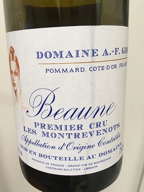 Dom. A. F. Gros Beaune 1er Cru Les Montrevenots Blanc