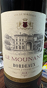 Le Mounant Bordeaux(2018)