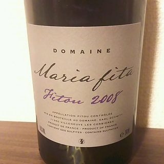 Dom. Maria Fita Fitou(ドメーヌ・マリア・フィタ フィトゥ)