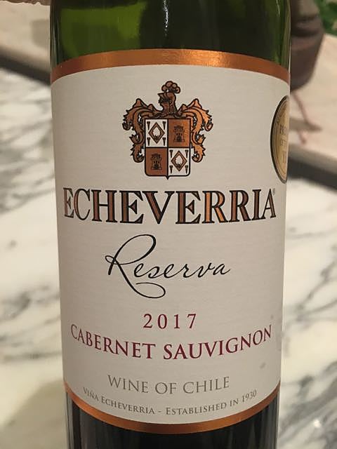 Echeverria Reserva Cabernet Sauvignon