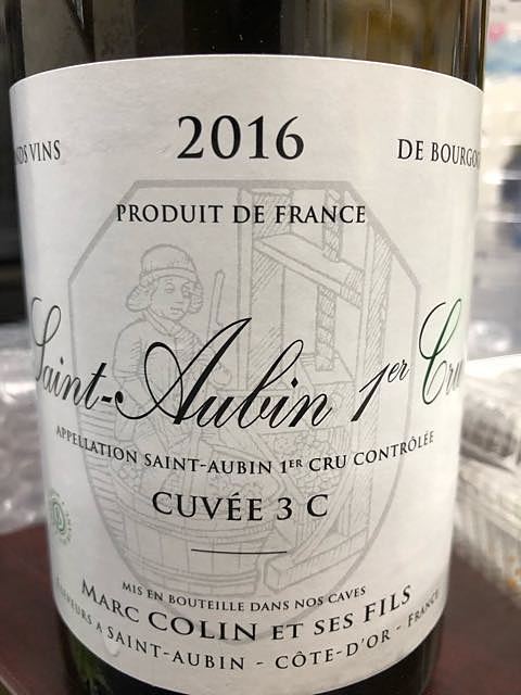 Marc Colin et Fils Saint Aubin 1er Cru Cuvée 3 C