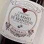 Ch. Les Armes de Brandeau Cuvée du Coeur(2010)