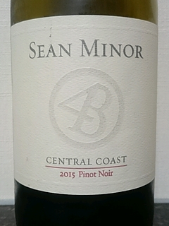 Sean Minor 4B Pinot Noir Central Coast(ショーン・マイナー ピノ・ノワール)