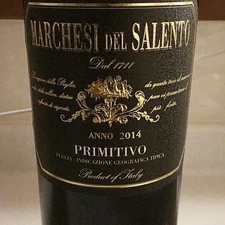 Marchesi del Salento Primitivo(マルケージ・デル・サレンティーノ プリミティーヴォ)