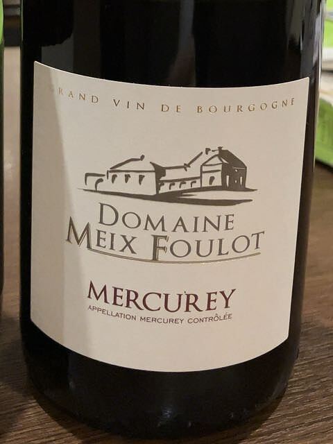Dom. du Meix Foulot Mercurey Rouge