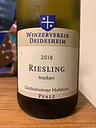 Winzerverein Deidesheim Riesling trocken(2018)