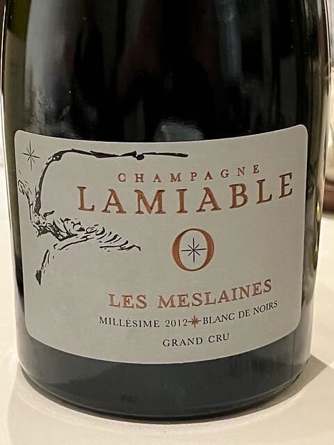 Champagne Lamiable Cuvée Les Meslaines