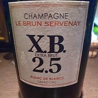 Le Brun Servenay X.B. 2.5 Extra Brut(ル・ブルン・セルヴネイ エグズィラロント)