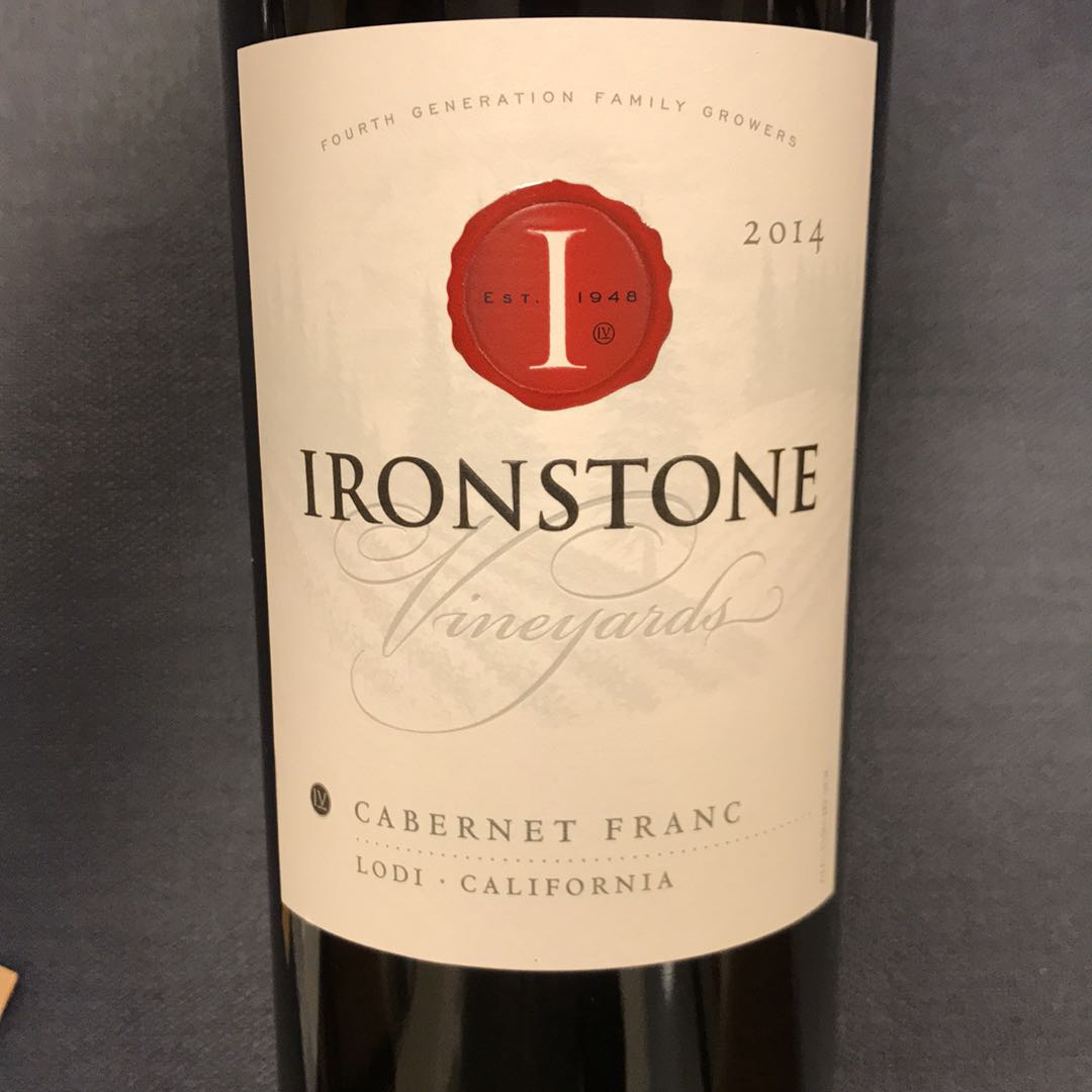 Ironstone Franc(アイアンストーン カベルネ・フラン) Vinica 無料のワインアプリ