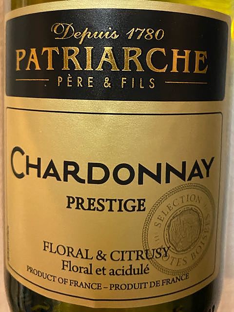 Patriarche Chardonnay Prestige