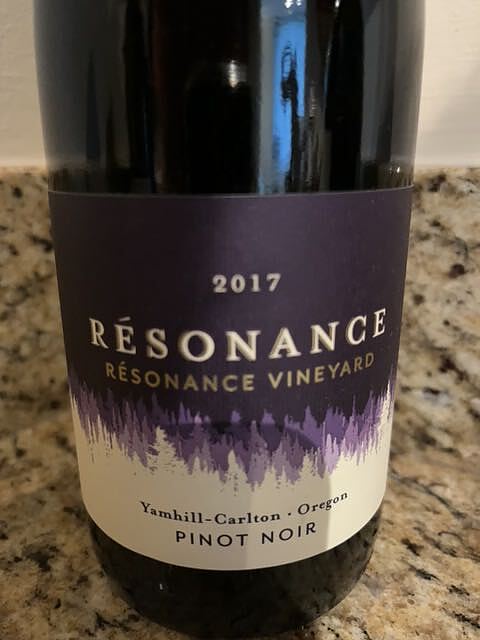 Résonance Pinot Noir Yamhill Carlton