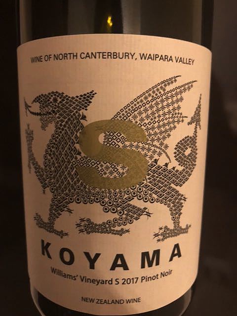 Koyama Williams' Vineyard S Pinot Noir