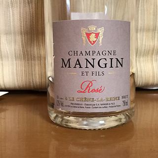 Mangin et Fils Brut Rosé(モンジャン・エ・フィス ブリュット ロゼ)