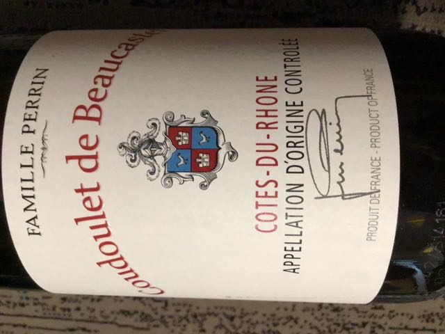 2019年 クードレ ド ボーカステル ルージュ 750ml フランス